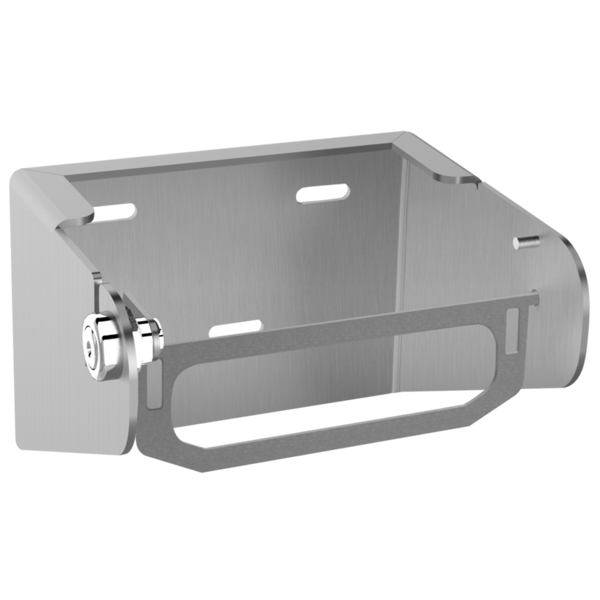 tualetes papīra turētājs 150x100x130mm nerūsējošais tērauds (2000057143 / CHRX675)