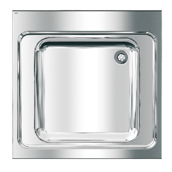 KWC MAXIMA komerciālā izlietne 700x432x700mm, nerūsējošais tērauds (2000057144 / MAXL100-70)