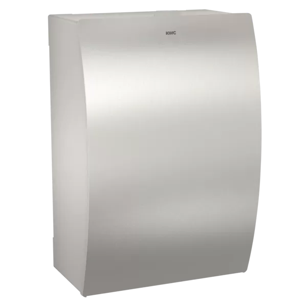 KWC STRATOS Higiēnas atkritumu tvertne montāžai pie sienas, 205x305x134mm, nerūsējošais tērauds (2000057375 / STRX611)