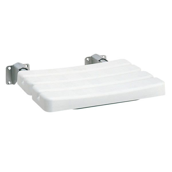 CONTINA Salokāms dušas sēdeklis montāžai pie sienas, 484x115x526mm, nerūsējošais tērauds (2000057738 / CNTX400A)