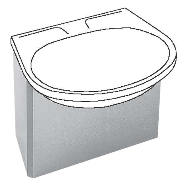 ANIMA izlietnes sifona aizsegs, nerūsējošais tērauds (2000058442 / BS206)