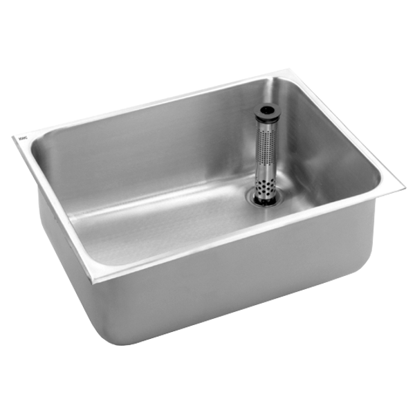 SIRIUS izlietne iebūvējama virsmā 635x300x485mm ar izplūdi labajā pusē (2000100327 / C20136R)