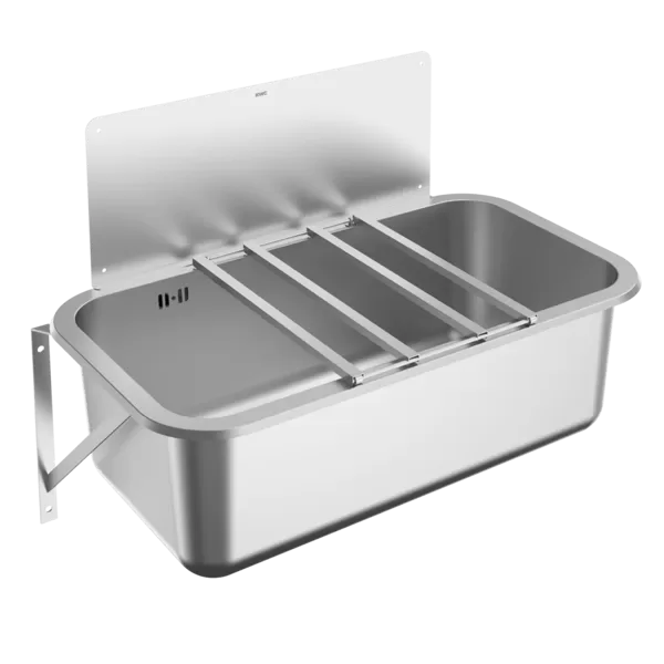 KWC SIRIUS Daudzfunkcionāla saimniecības izlietne, 800x260x450mm, nerūsējošais tērauds (2000103648 / SIRX356)