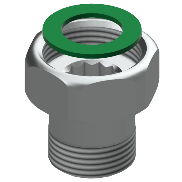 ACSV2001 skrūvveida savienojums DN 15 (2000105938 / ACSV2001)