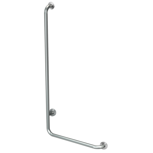 CONTINA 90° leņķveida rokturis, labās puses versija, 493x828x82mm, nerūsējošais tērauds (2030038225 / CNTX22WR)