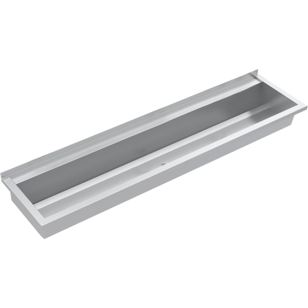 KWC PLANOX nerūsējošā tērauda izlietne, 1800x210x442mm (2030043788 / PL18T)