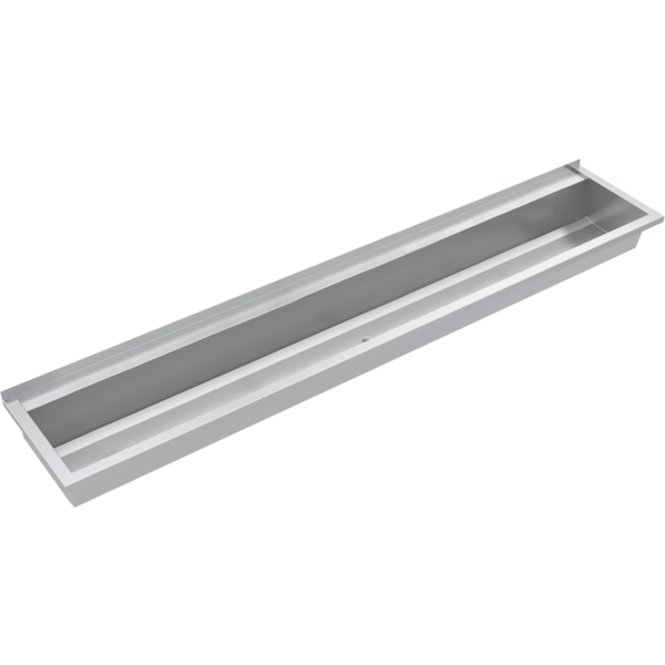 KWC PLANOX nerūsējošā tērauda izlietne, 2400x210x442mm (2030043789 / PL24T)