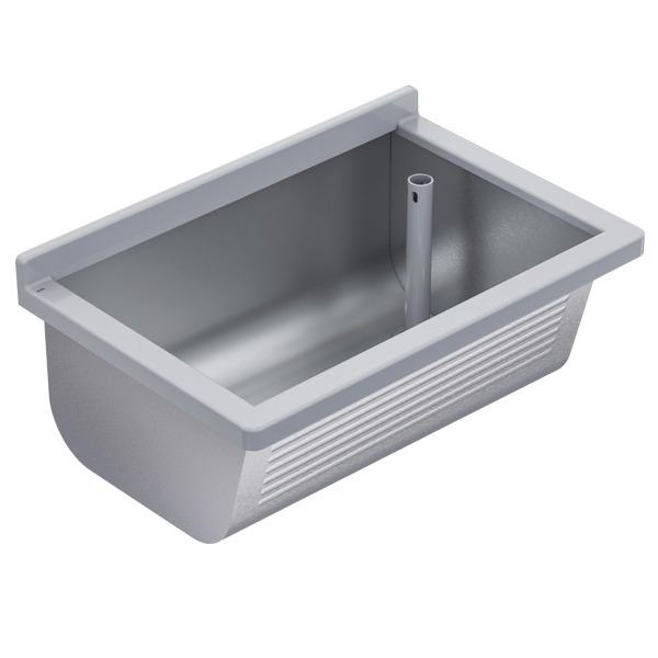 SIRIUS izlietne 700x328x460mm ar izplūde labajā pusē, nerūsējošais tērauds (2030045750 / BS312N)