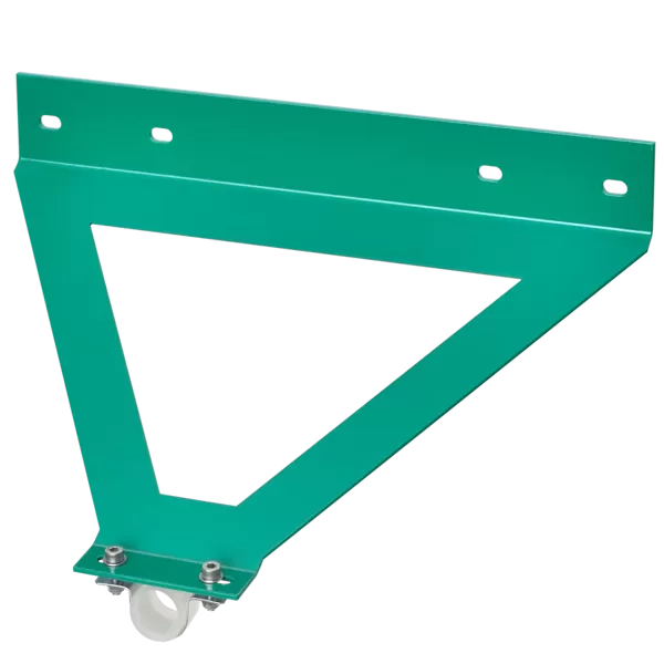 KWC Sienas rokas turētājs DN 20 avārijas dušas sienas svirai uzstādīšanai vieglās sienās vai aizsardzībai pret vandāļiem (2030060157 / ZFAID700)