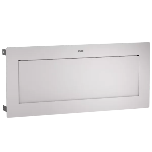 KWC RODAN atkritumu tvertnes pašaizveroš noseg vāks tikai horizontālai virsmai, 300x53x195mm, nerūsējošais tērauds (2030064649 / RODX605TTH)