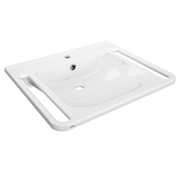 MEDCARE izlietne cilvēkiem ar īpašām vajadzībām 650 x 150 x 550 mm, alpine white (2030070764 / ANMW0039)