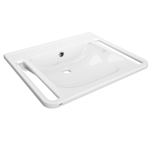 MEDCARE izlietne cilvēkiem ar īpašām vajadzībām 650 x 150 x 550 mm, alpine white (2030072426 / ANMW0040)