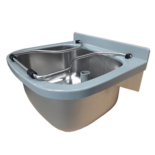 SIRIUS Sadzīves izlietne 470x250x405mm ar paceļamu režģi, nerūsējošais tērauds (207.0599.542 / BS300N)