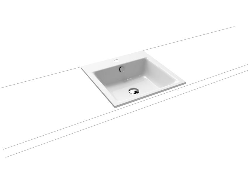 Izlietne PURO 460 x 460 x 14 mm,virsmā ibūvējama Mod.3150