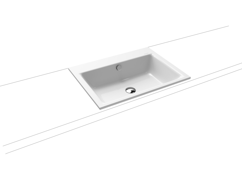 izlietne PURO 600 x 460 x 14 mm, virsmā iebūvējama, Mod.3151