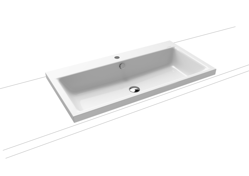 izlietne PURO 900 x 460 x 40 mm, virsmā montējama, Mod.3155