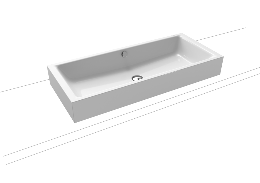 izlietne PURO S 900 x 385 x 120 mm, uz virsmas montējamu, Mod.3176