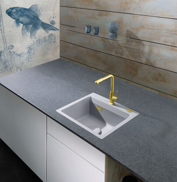 KARA 51 F Virtuves izlietne 476x486mm