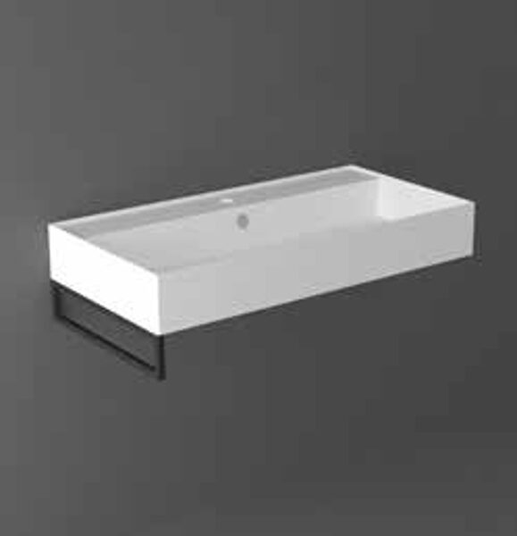 AGPL AGILE sānu dvieļu turētājs labā/kreisā puse izlietnēm AG51-AG61-AG81-AG91-AG101-AG121-AG121D-AG141D, melns matēts