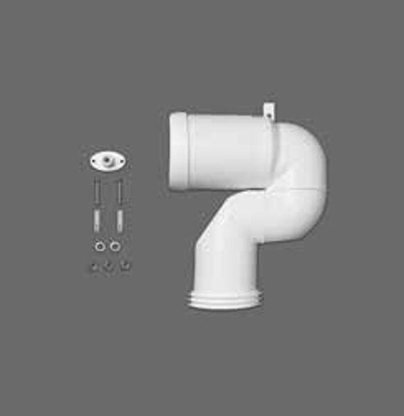 CT03 Izliekta caurule grīdas izvadam, regulējama no 16 līdz 20 cm