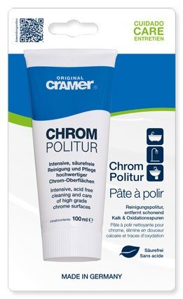 Chrome-Polish Hroma pulēšanai, stipri netīrām un korodējošam virsmām 100ml