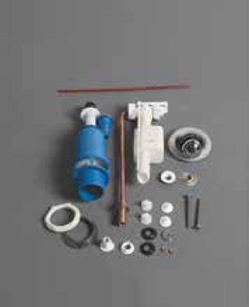 D15 Push button flush mechanism in chrome-finish for close coupled cistern Frozen