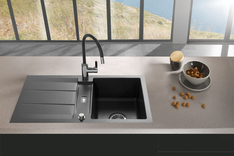 GENEA 87 F Virtuves izlietne 846x486mm