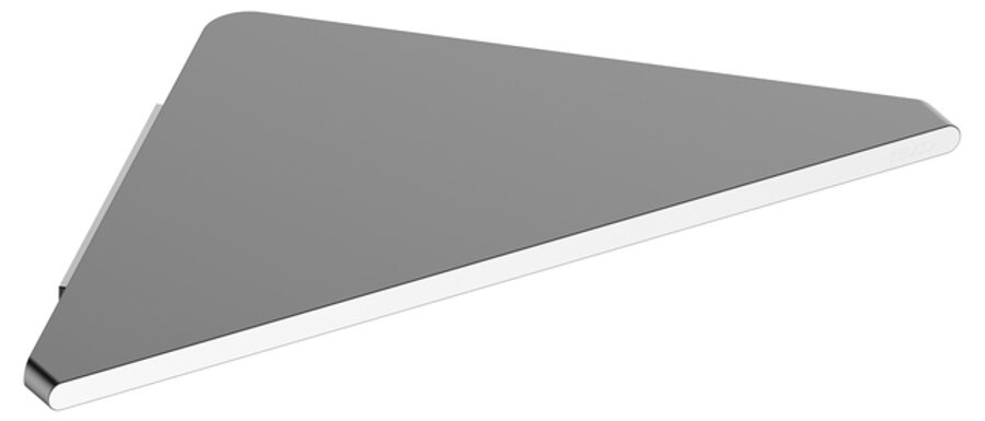 Edition 400 stūra dušas plaukts silver anodized