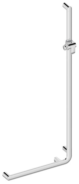 Elegance NEW leņķa atbalsta stienis 90° labā puse, izmantošanai kā dušas sliedi, 501/1201mm, chrome-plated