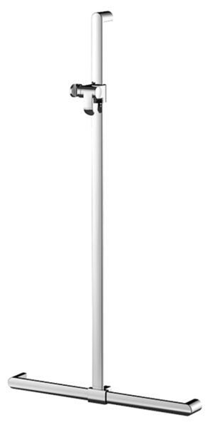 Elegance NEW Sliežu sistēma komplektā ar dušas kronšteinu, chrome-plated