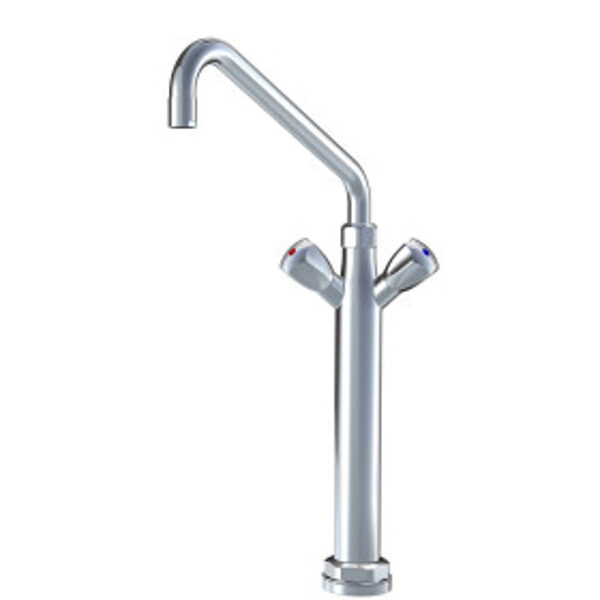 K.24.41.34.000C07 KWC GASTRO profesionālais virtuves izlietnes ūdens maisītājs A450 hroms