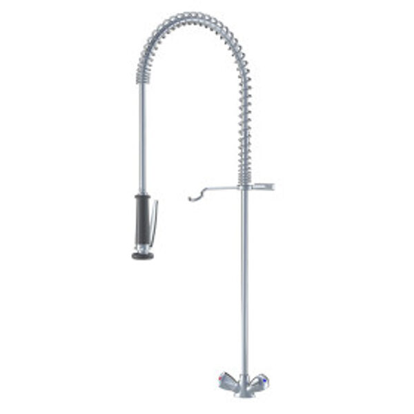 K.24.41.60.000C06 KWC GASTRO profesionālais virtuves izlietnes ūdens maisītājs, hroms