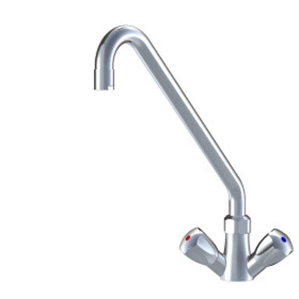 K.24.41.A2.000C07 KWC GASTRO profesionālais virtuves izlietnes maisītājs A300 hroms