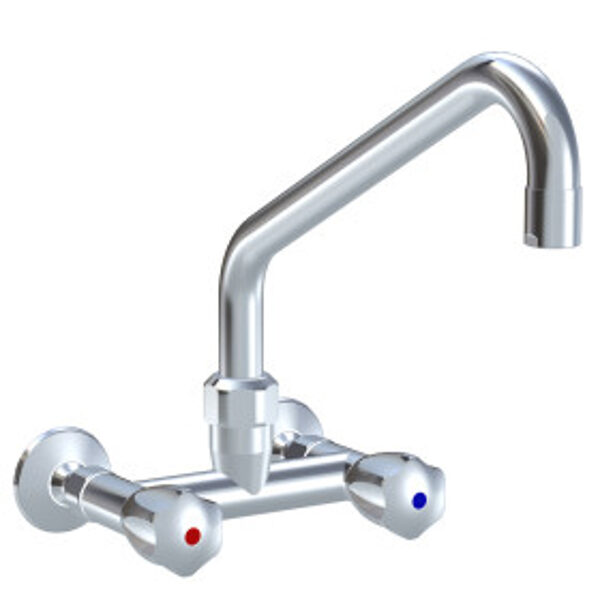 K.24.42.21.000C86 KWC GASTRO profesionālais virtuves izlietnes ūdens maisītājs no sienas A300 hroms