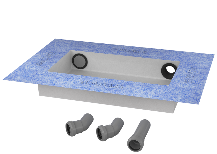 KA System installation box S-IX height = 100 mm