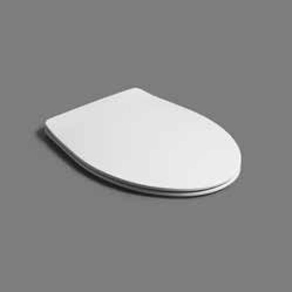 LFT006 LFT SPAZIO wc poda sēdriņķis ar vāku soft-close, hromētas eņģes