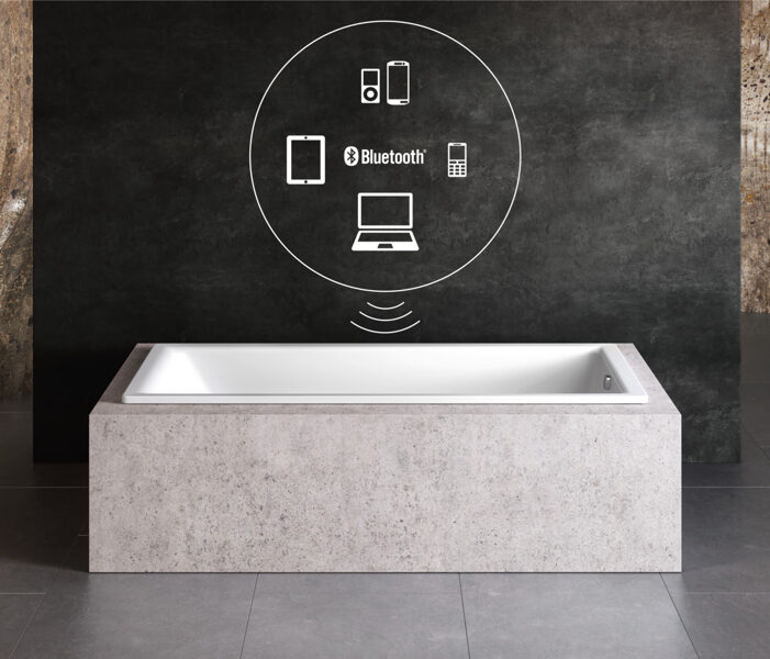 KA Bath-Audio-System SOUND WAVE 6801 for bathtubs