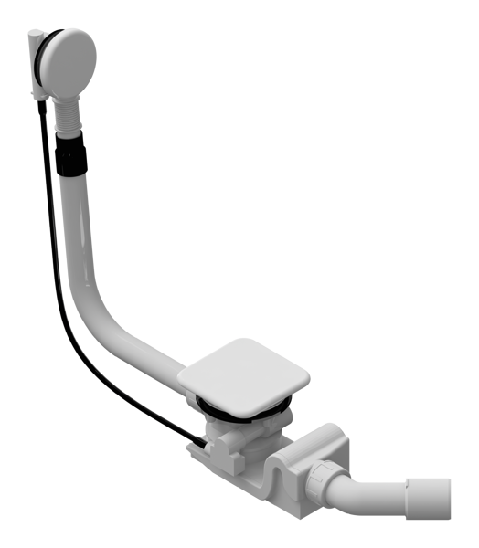 Vannas sifons ar emaljētu noplūdi un pārplūdi KA4080