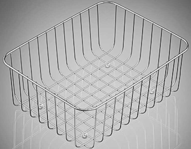 0730 Nerūsējošā tērauda trauku grozs izlietnēm Mera 90 / 90 F / Middle / Middle F / Stema 90 / 90 F