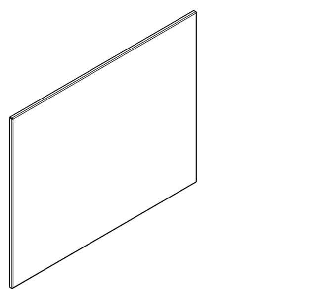 KWC Nerūsējošā tērauda spogulis sienas montāžai, augstas pulēšanas pakāpes 490x390x7mm (2030020886 / HDTX0014)