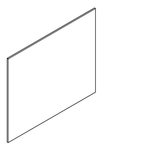 KWC Nerūsējošā tērauda spogulis sienas montāžai, augstas pulēšanas pakāpes 590x490x7mm (2030020887 / HDTX0015)