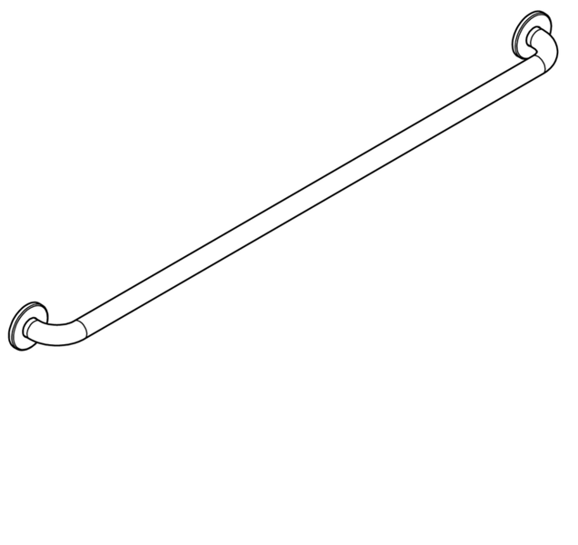 CONTINA rokturis sienas montāžai, 1178x78x82mm, nerūsējošais tērauds, (2030033994 / CNTX1100W)