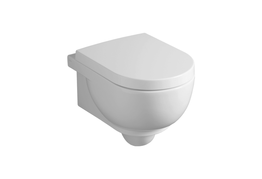 EL18 E-LINE WC stiprināms pie sienas 350x510 mm (poda sēdriņķis un stiprinājumi F85 jāpasūta atsevišķi), balts