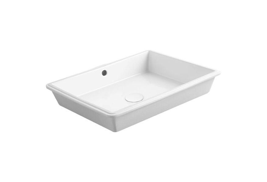 S60 AGILE izlietne montāžai zem virsmas 550x350xh165mm