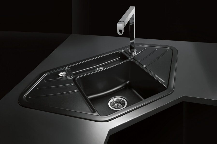 VEGA ECK Virtuves izlietne stūra 1037x570mm