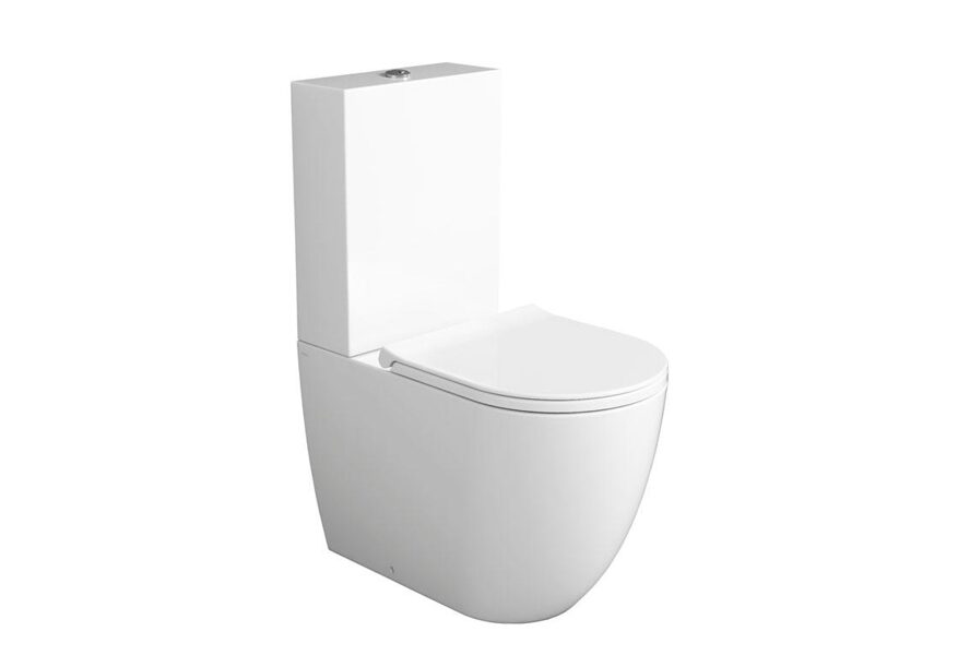 VI07 VIGNONI WC poda apakša stiprināma uz grīdas 370x620xh860mm "RIMLESS" universāls izvads (poda sēdriņķis un skalojamā kaste VI09 jāpasūta atsevišķi)