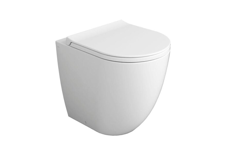 VI26 VIGNONI XS "RIMLESS" WC stiprināms uz grīdas 370x480xh420mm (wc poda sēdrīņķis jāpasūta atsevišķi)